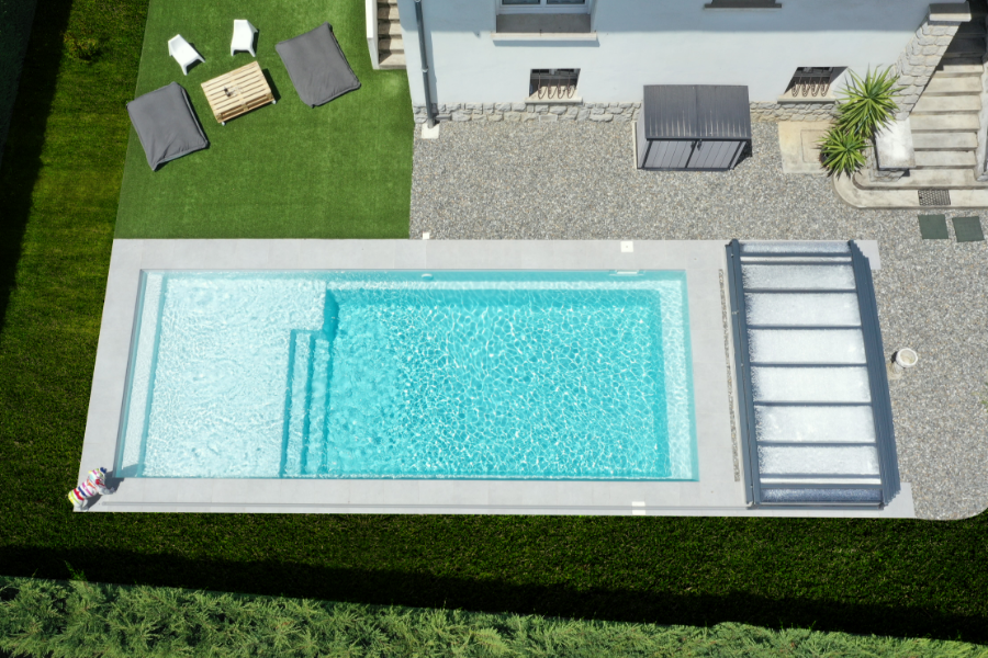 La Piscine Vendeenne Vente De Spa Abri Piscine R Sherry Lounge Beach XL Grise SLB1 2