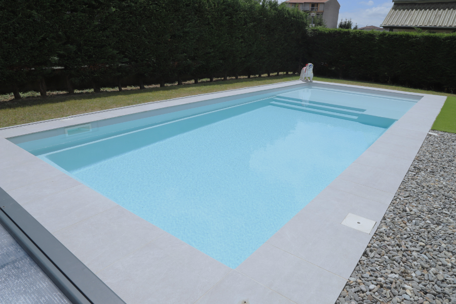 La Piscine Vendeenne Vente De Spa Abri Piscine Sherry Lounge Beach XL Grise Abri SLB1 2