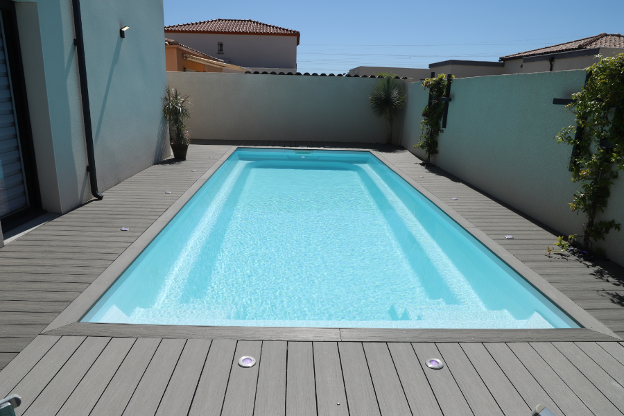 La Piscine Vendeenne Vente De Spa Abri Piscine Sunshine 8 Bleu Azur SU2 19 1